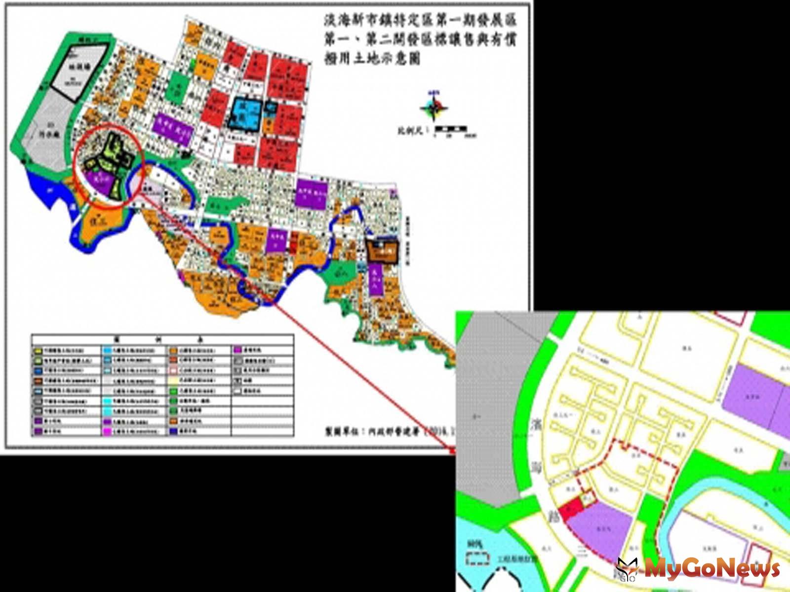 淡海新市鎮「港平營區」舊址公共工程已順利開工