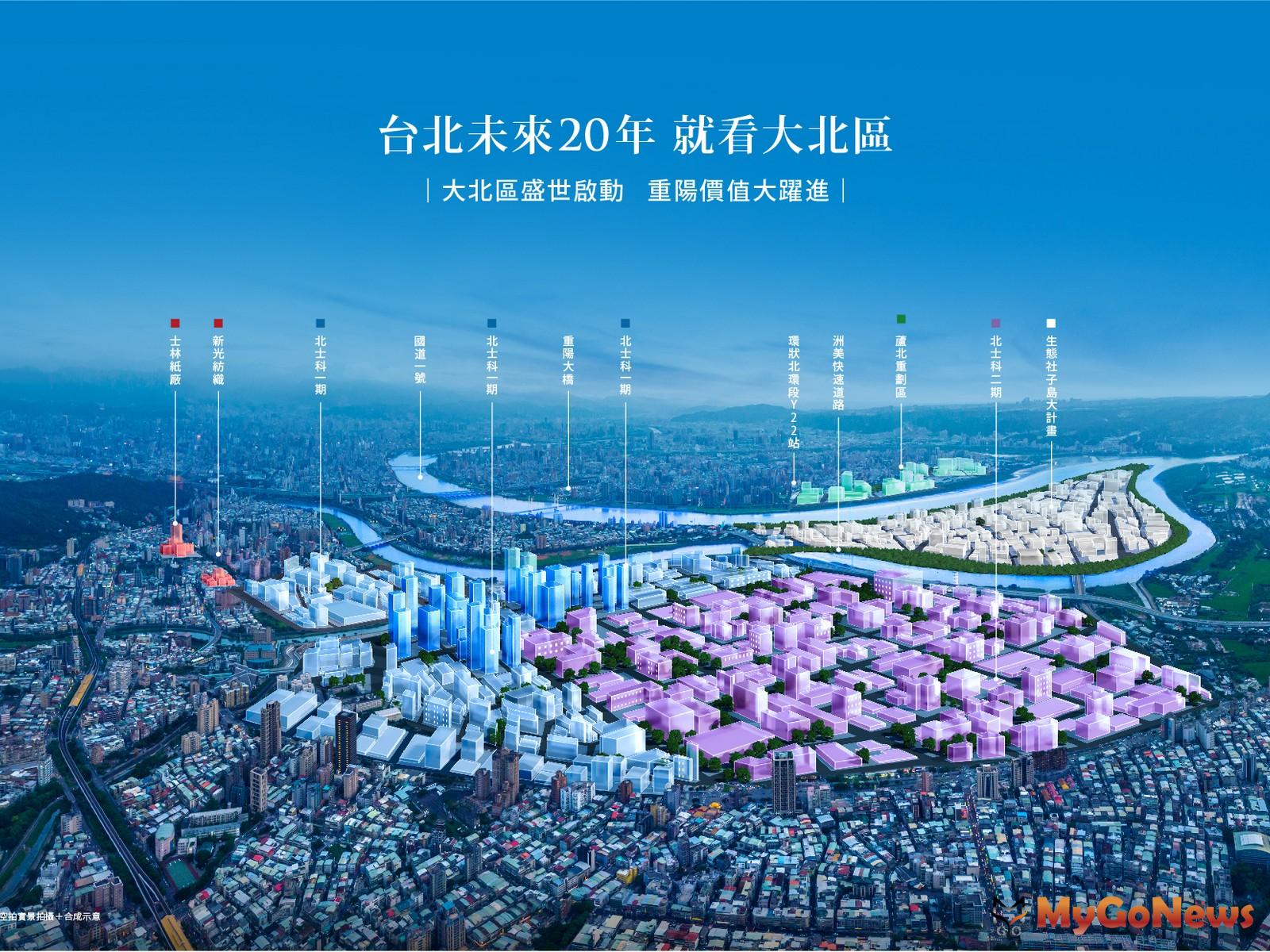 台北2050願景，「大北區」建設受矚目