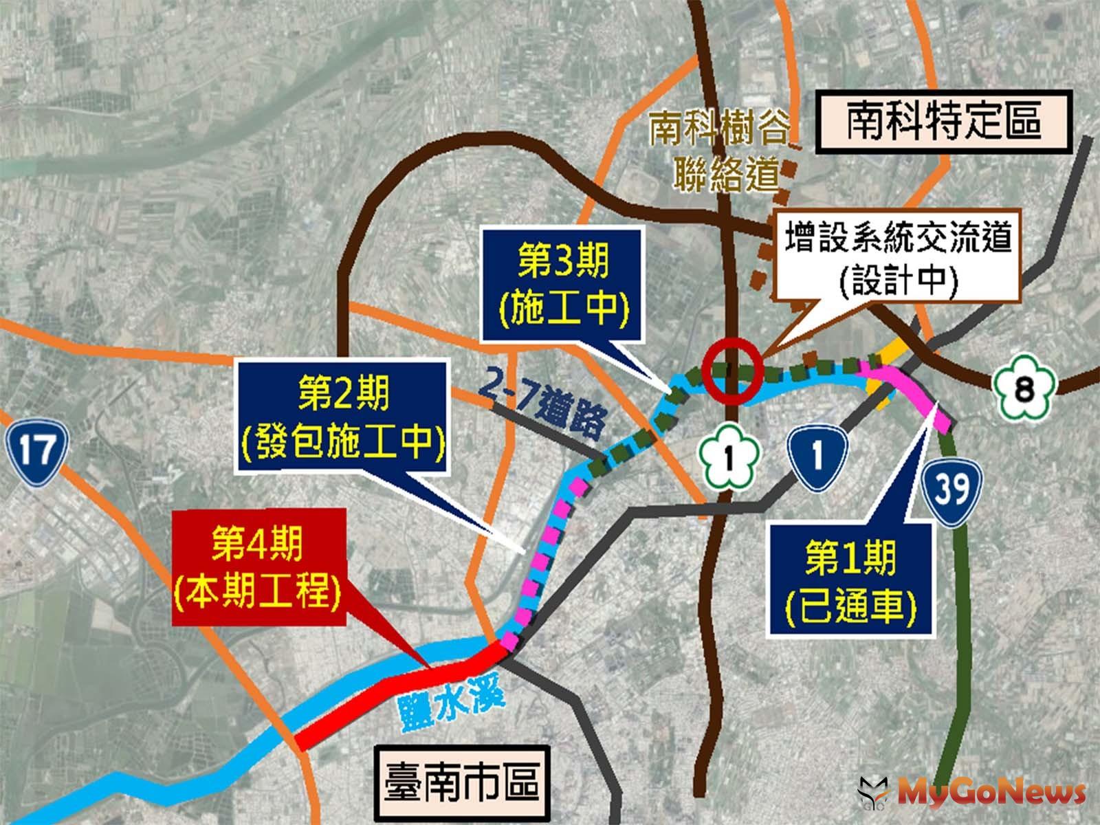 台南北外環道四期工程變更都計案 啟動公展