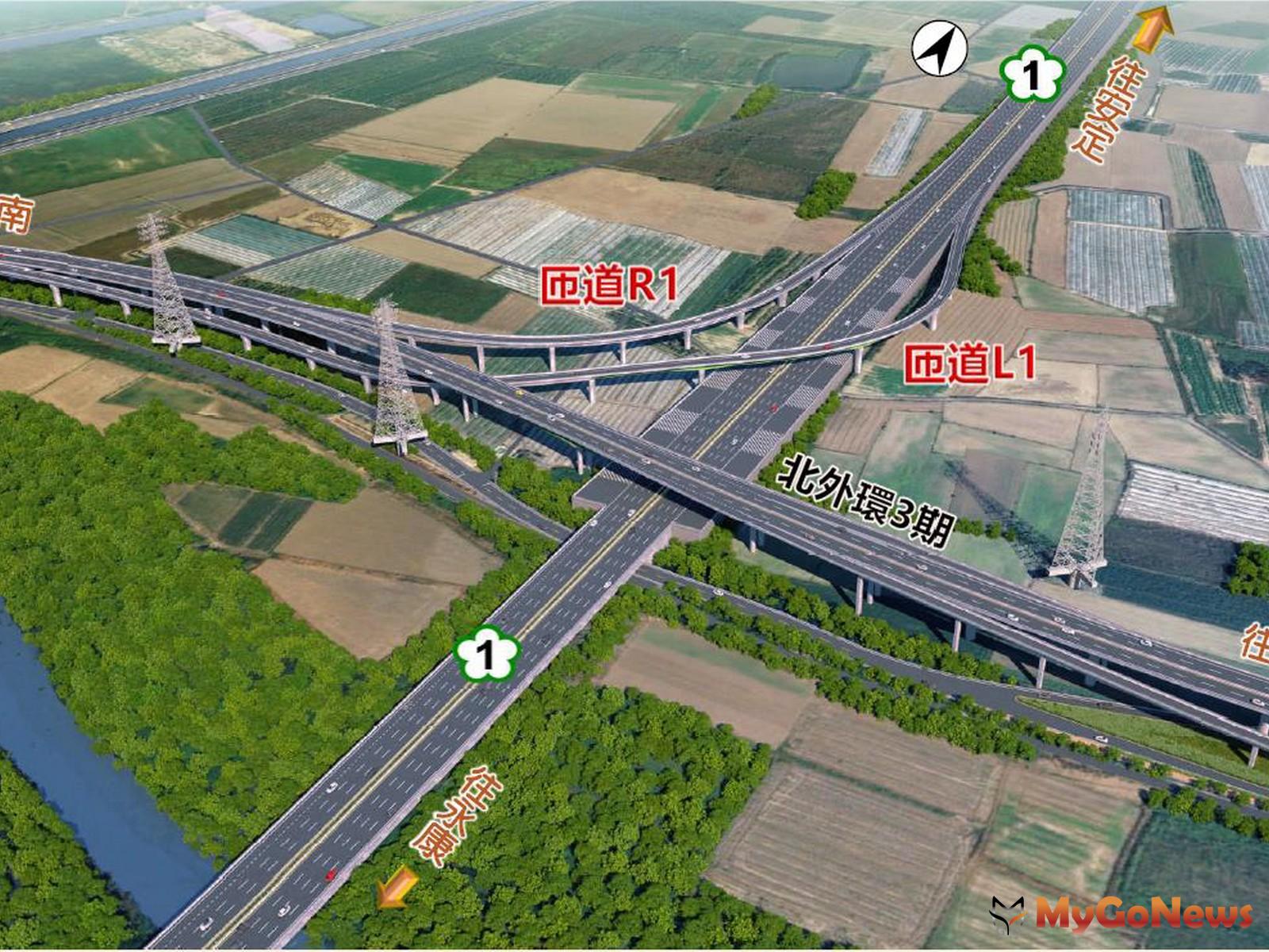 北外環道路打造台南市區核心交通網絡更完善
