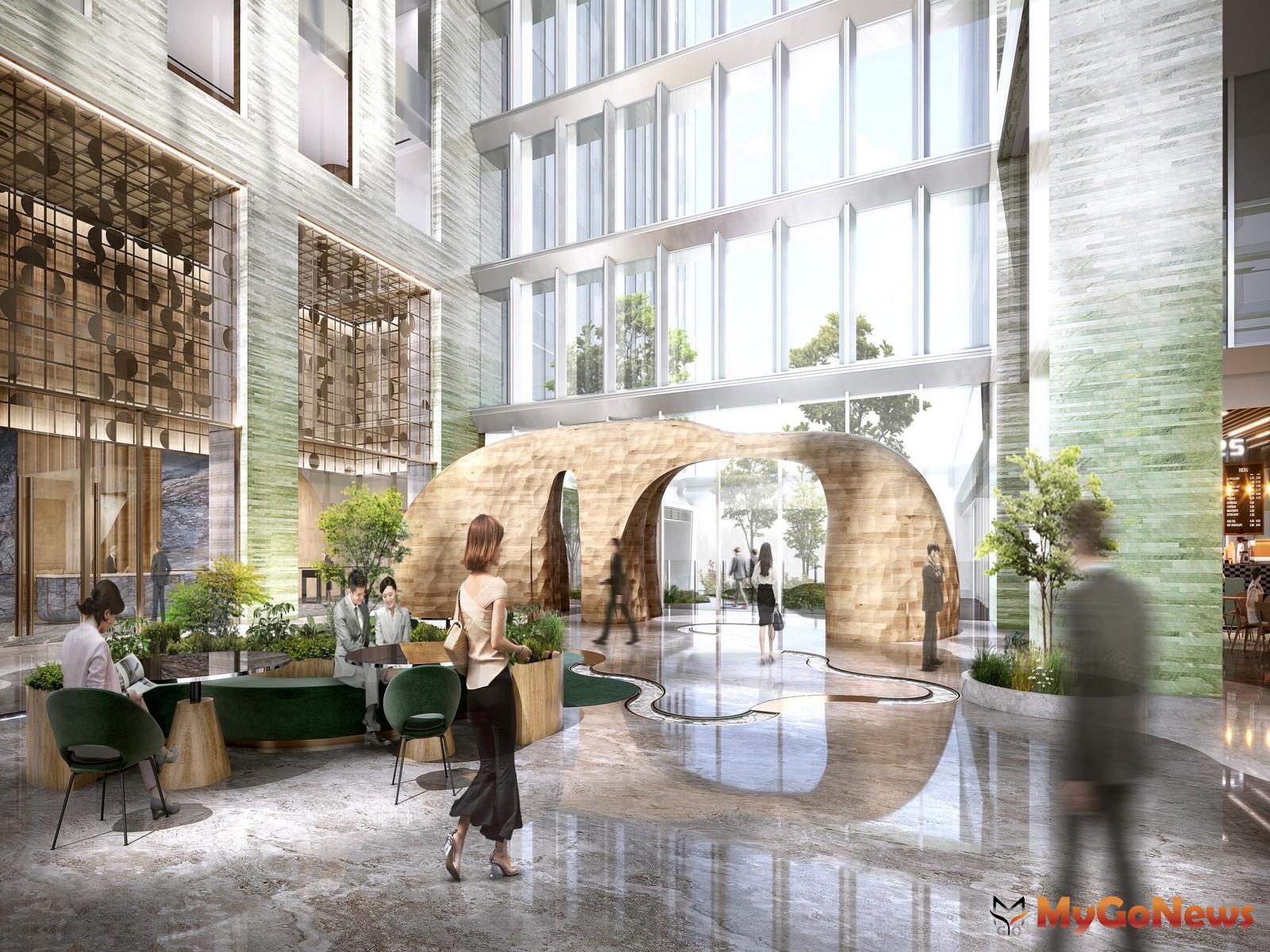 京華廣場作為新生代綠色頂辦的指標，取得綠建築鑽石級、智慧建築鑽石級，也是台灣第一個取得GRESB等五大認證的頂辦。(圖/鼎越開發) MyGoNews房地產新聞 市場快訊