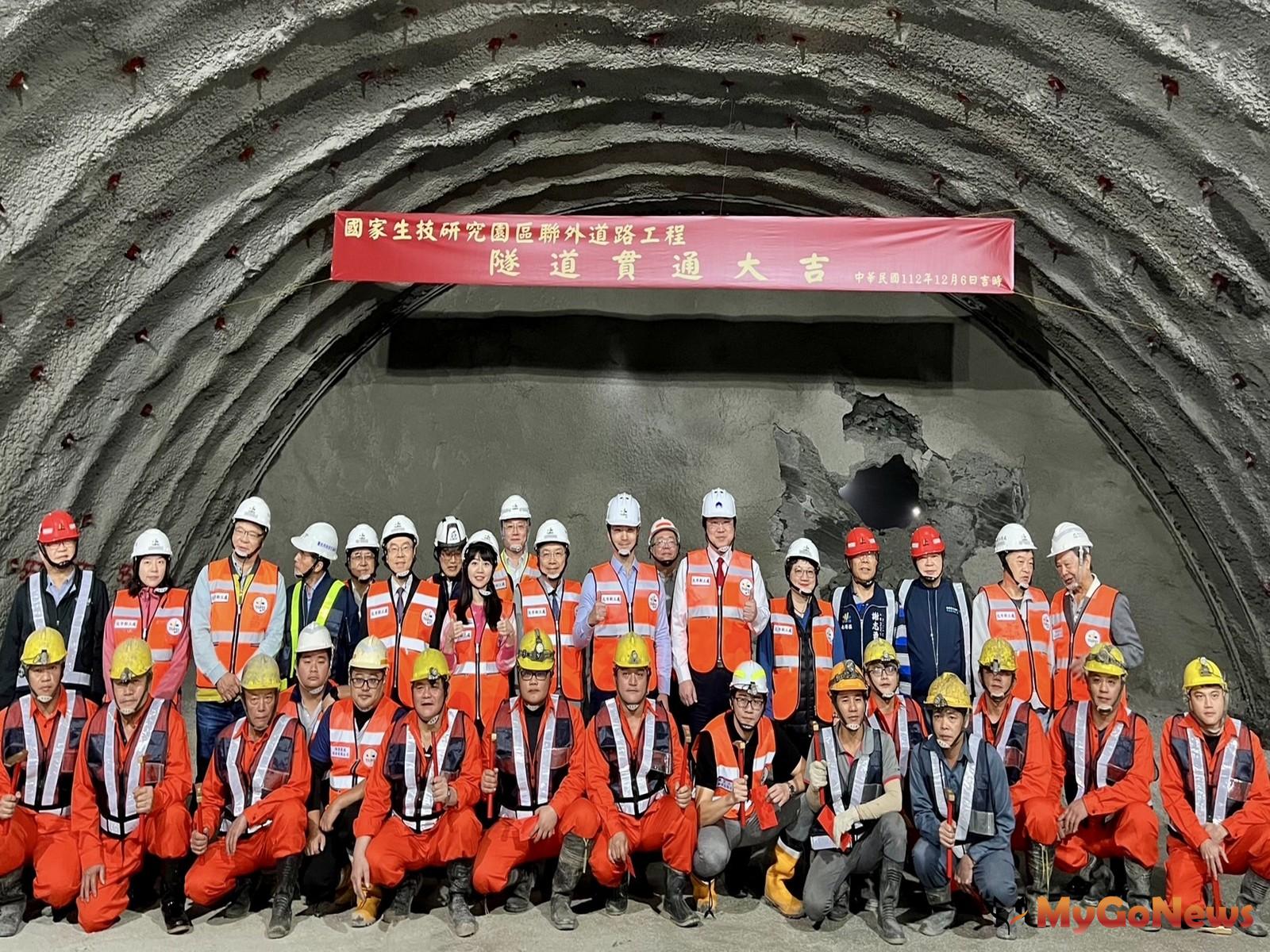 國家生技園區聯外隧道拚2025年底完工