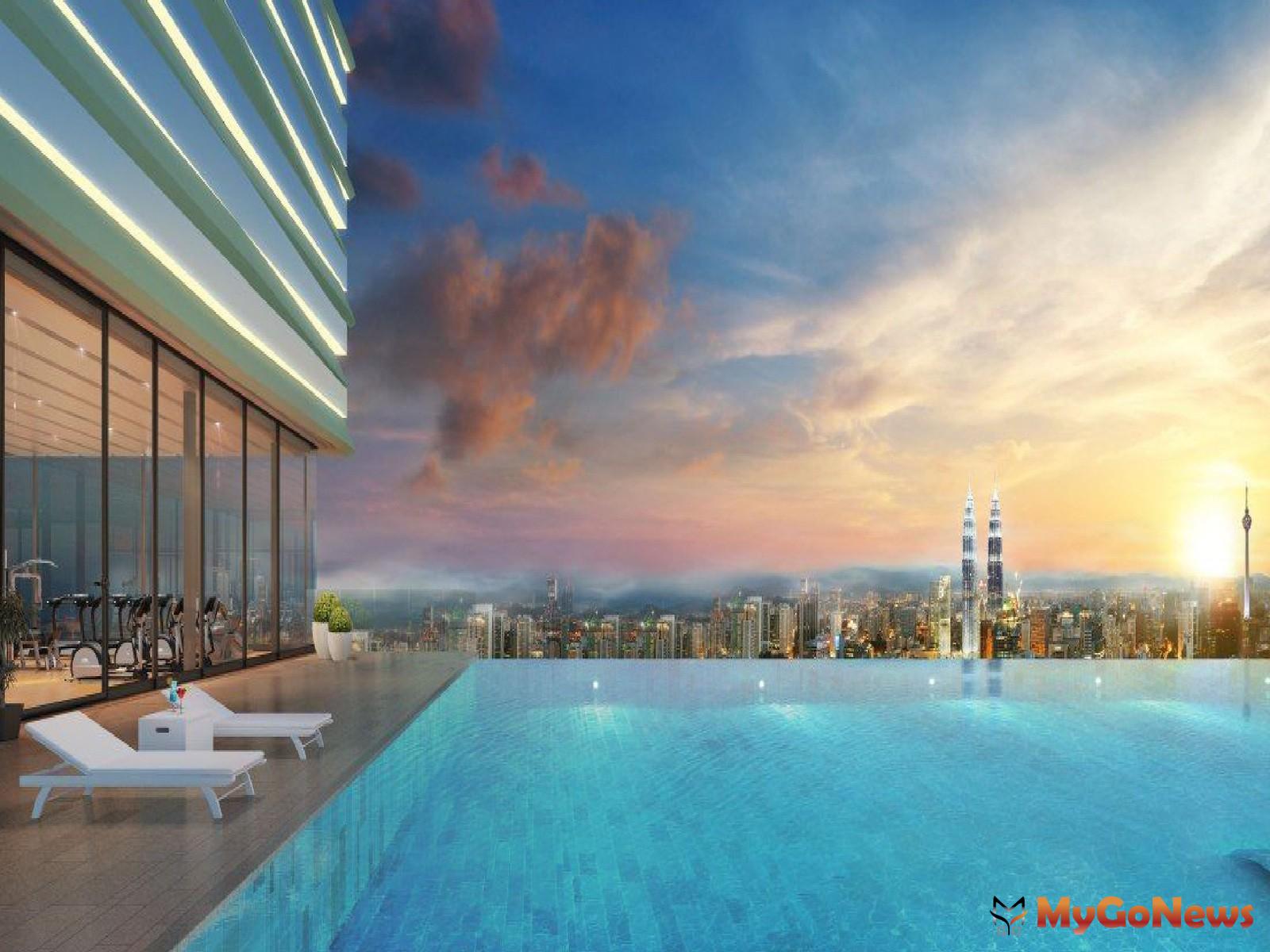 ( 柏威年 白沙羅嶺 第一期 泳池示意圖 出處:Mygo) MyGoNews房地產新聞 Global Real Estate