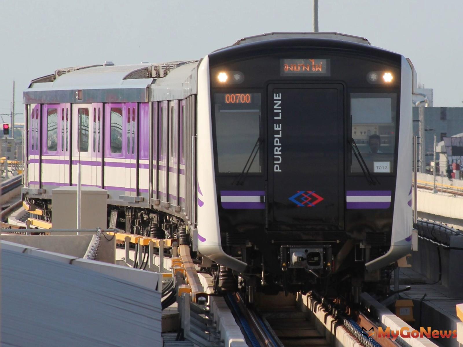 曼谷捷運紫色線 市區與西郊的重要幹線