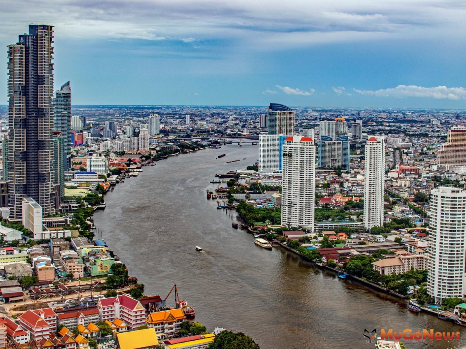 曼谷的河上生活 城市之中的水上文化