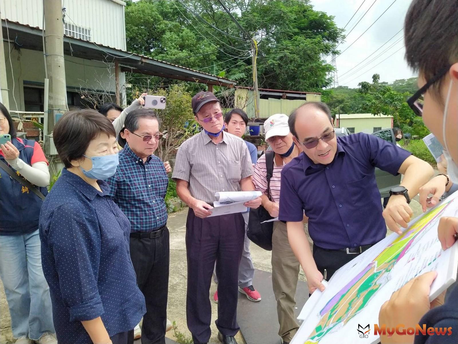 土徵審議專案小組2024年10月7日現勘計畫內社會住宅用地、主要農業區和住宅區，及產業專用區等處(圖/新竹縣政府) MyGoNews房地產新聞 區域情報