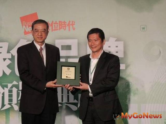 2014年綠色品牌選拔，高雄獲綠色生活城市首獎