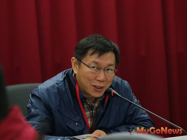 台北市長柯文哲於政策白皮書提出將台北市打造成田園城市之政策目標 MyGoNews房地產新聞 區域情報