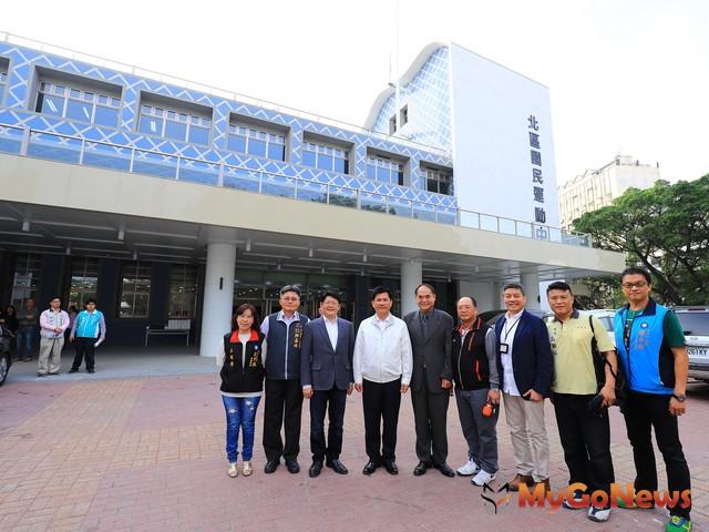 一館三池！台中北區國民運動中心2017年6月啟用