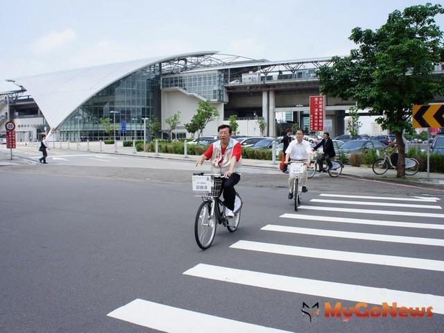 公共自行車 新竹高鐵特區也有了