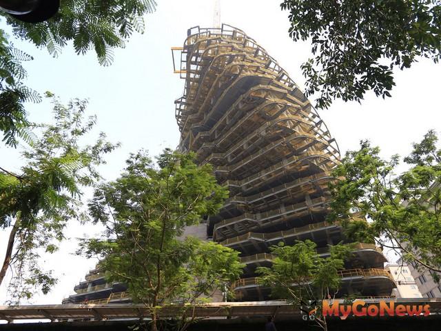 吸碳節能森林建築，中華工程以謹慎、嚴謹的要求，雕琢「陶朱隱園」，全亞洲第一次高樓種樹風雨測試 MyGoNews房地產新聞 市場快訊