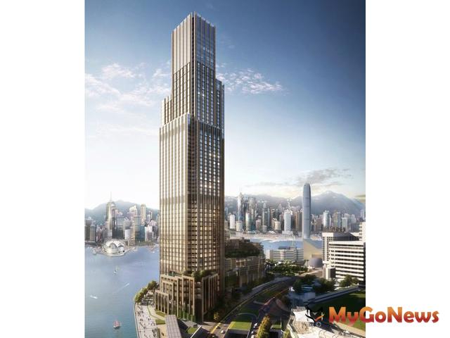 香港瑰麗酒店將於2018年開幕，成為壯麗維港的最新亮麗地標(圖：/美通社) MyGoNews房地產新聞 Global Real Estate
