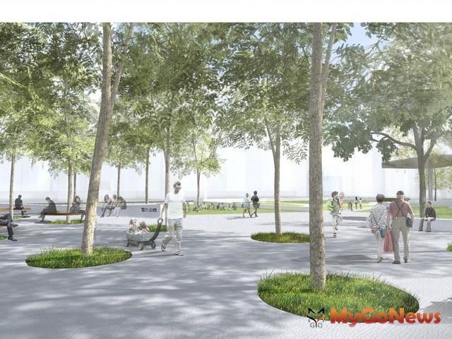 敦仁公園 年底完工 北市又多一塊綠地