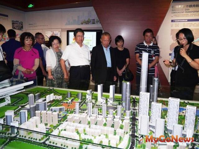 楊文科 參訪東莞，考察城市規劃建設
