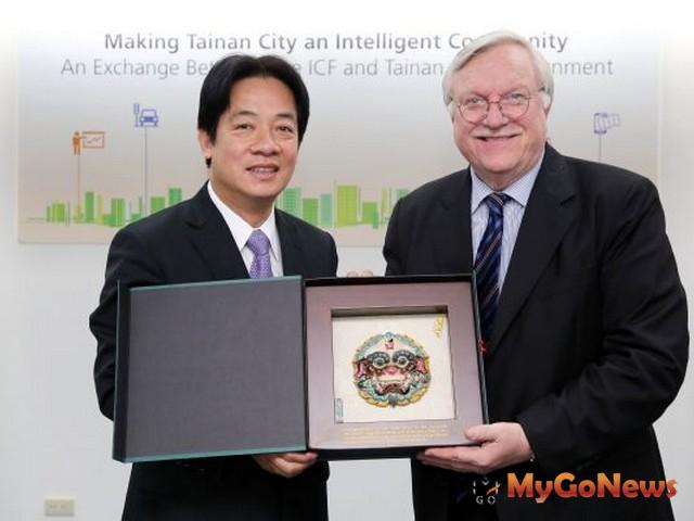 ICF主席智慧城市交流，打造台南成為智慧城