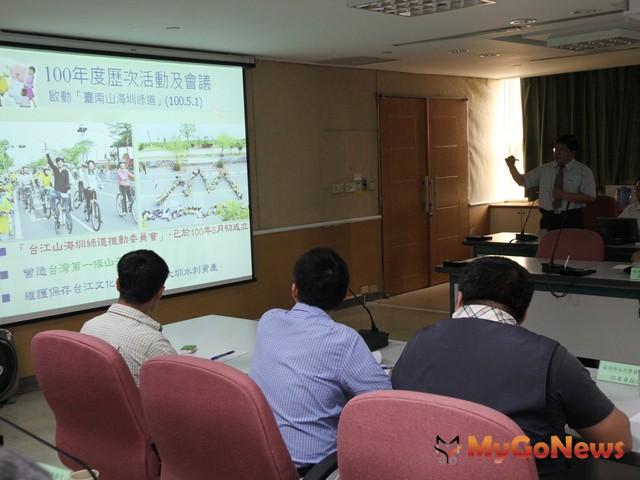 賴清德指出，「山海圳綠道計畫」橫跨過去台南縣、市，擁有豐富的歷史文化資產和景觀生態。 MyGoNews房地產新聞 區域情報