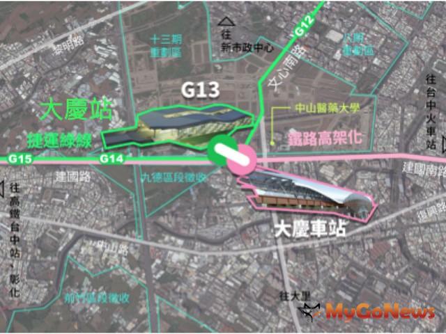 雙鐵匯聚 捷運綠線大慶站帶動區域發展