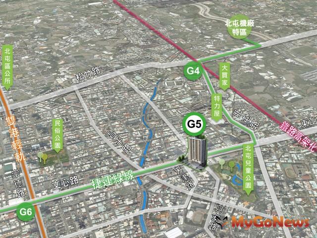 雙十路網，中市北屯G5站將成新門戶