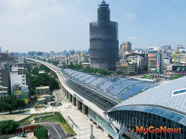 鐵路高架 台中新建5通勤站2018年10月完工
