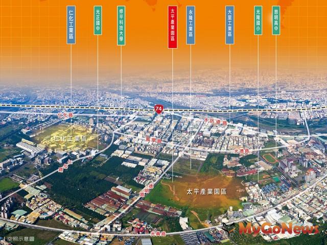 台中市 太平產業園區預計2019年全數完工
