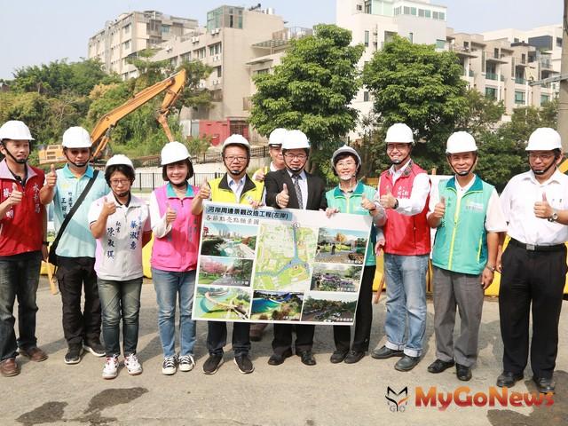 李孟諺：2019年底完成竹溪改善工程全區景觀改造
