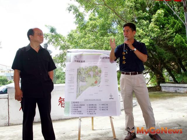 台中市長胡志強2013年7月下旬前往會勘時表示「這裡的每一棵樹都不會動」(圖：台中市政府) MyGoNews房地產新聞 區域情報