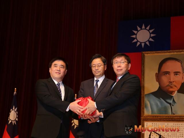 新任台北市長柯文哲2014年12月25日宣誓就職 MyGoNews房地產新聞 市場快訊
