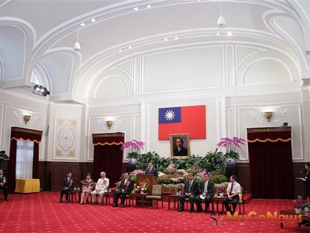 總統接見19屆「中華建築金石獎」得獎代表